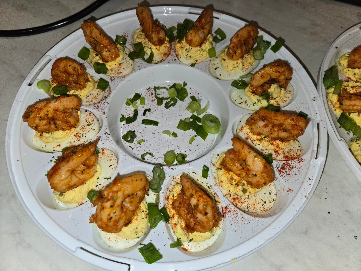 Topped Deviled Eggs