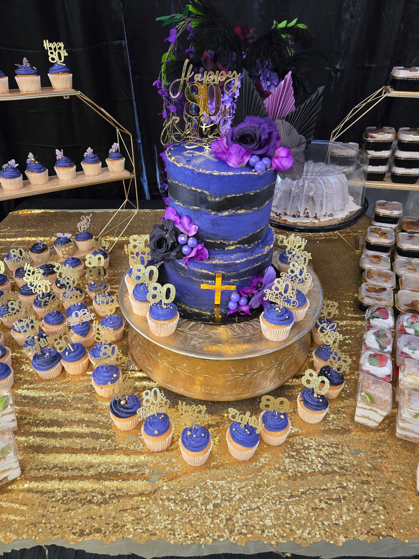 Two-tier customized cake