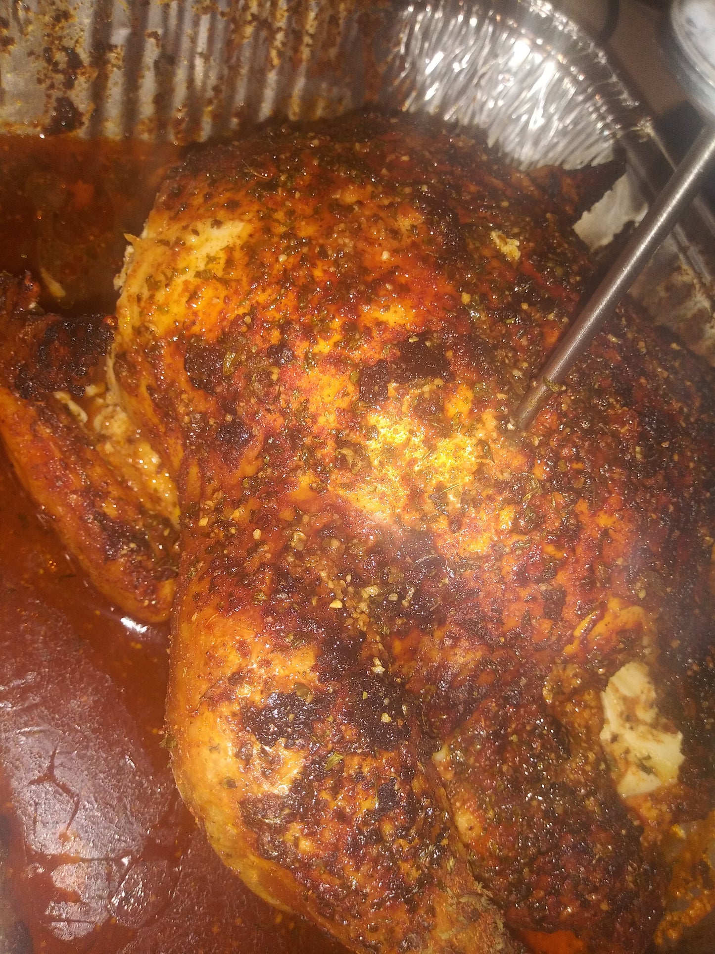Marinated Juicy Deep-Fried Turkey