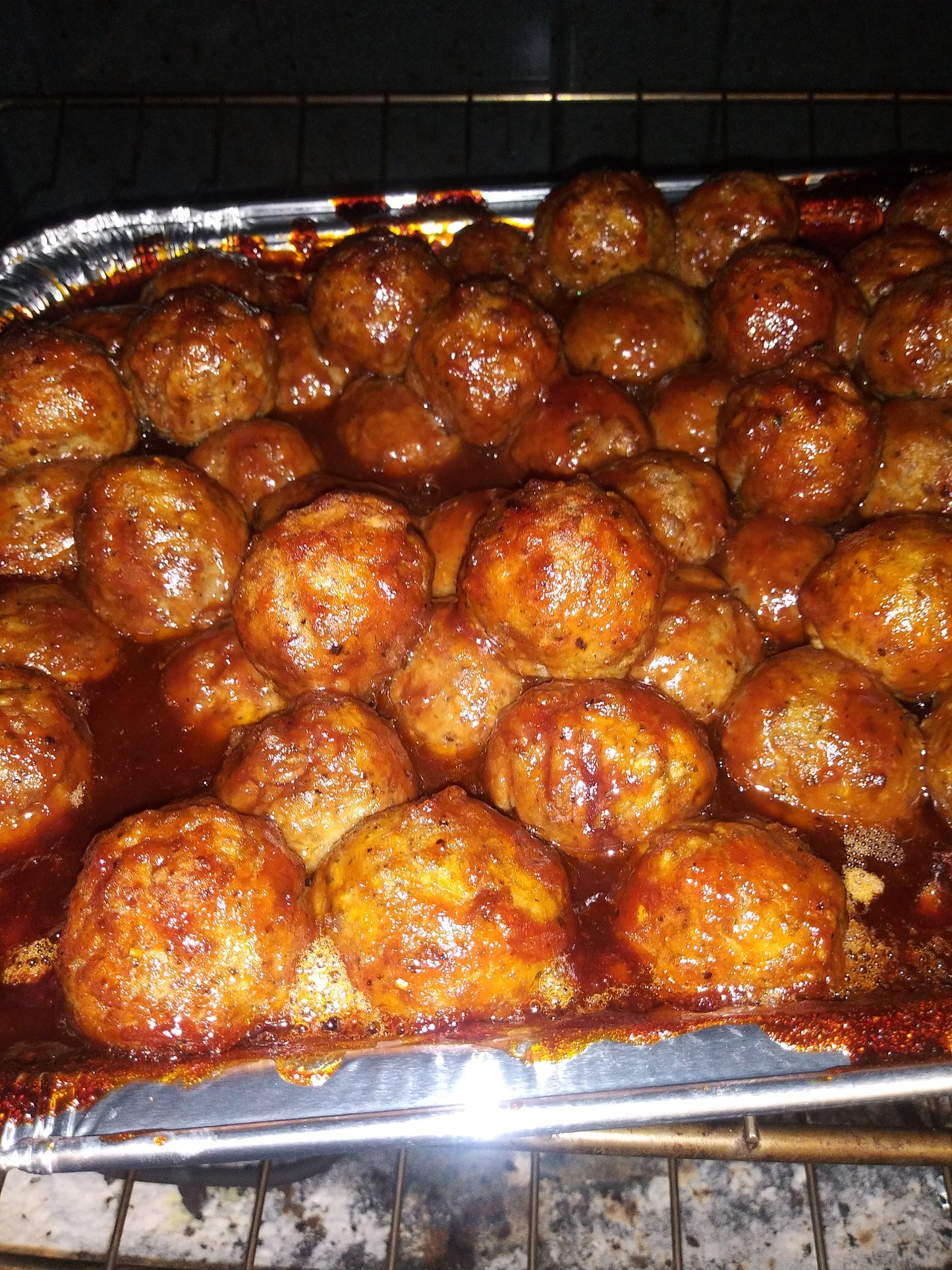 Baby Shower Meatballs (Long Pan)