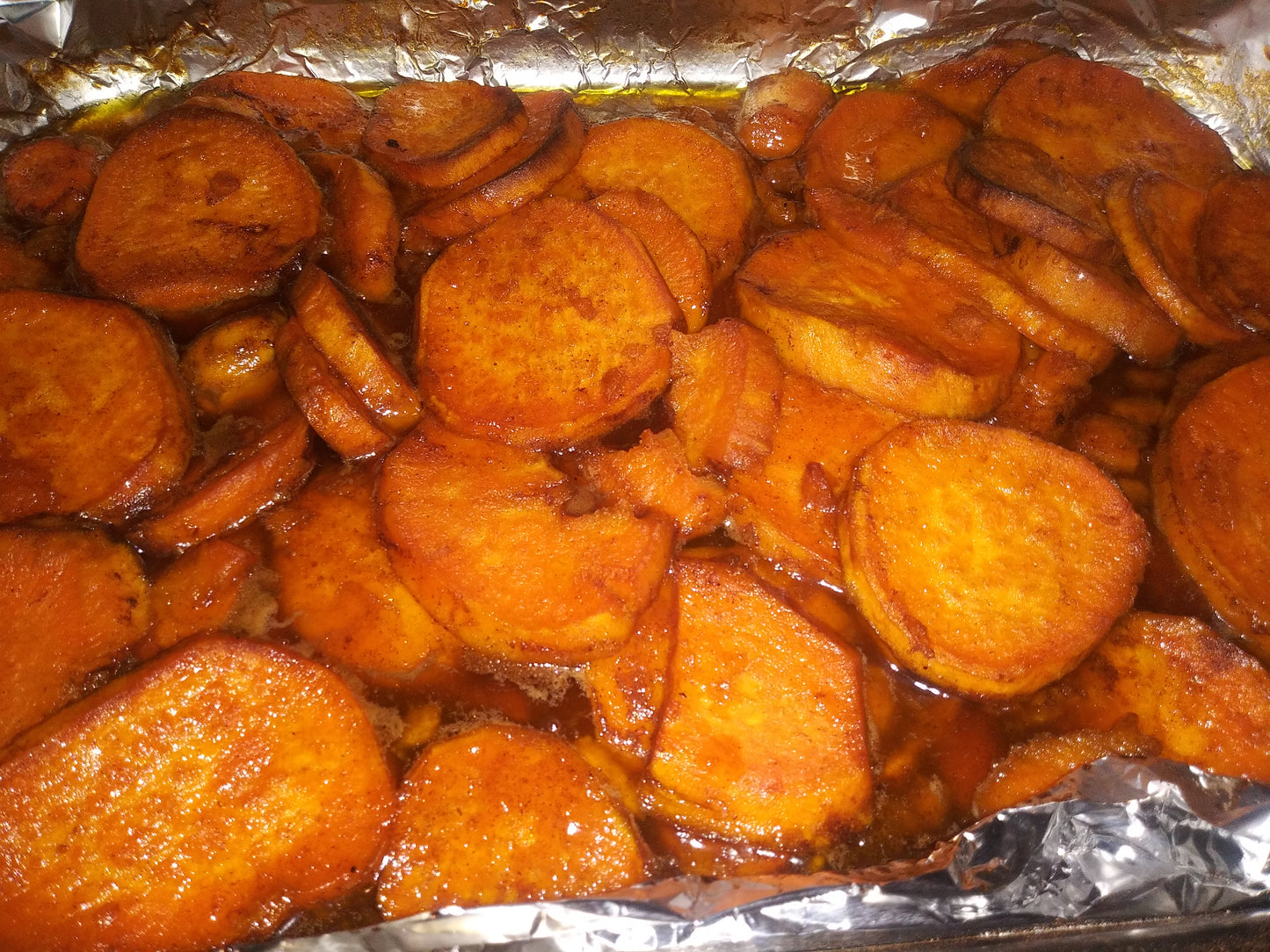 Fresh Candied Yams