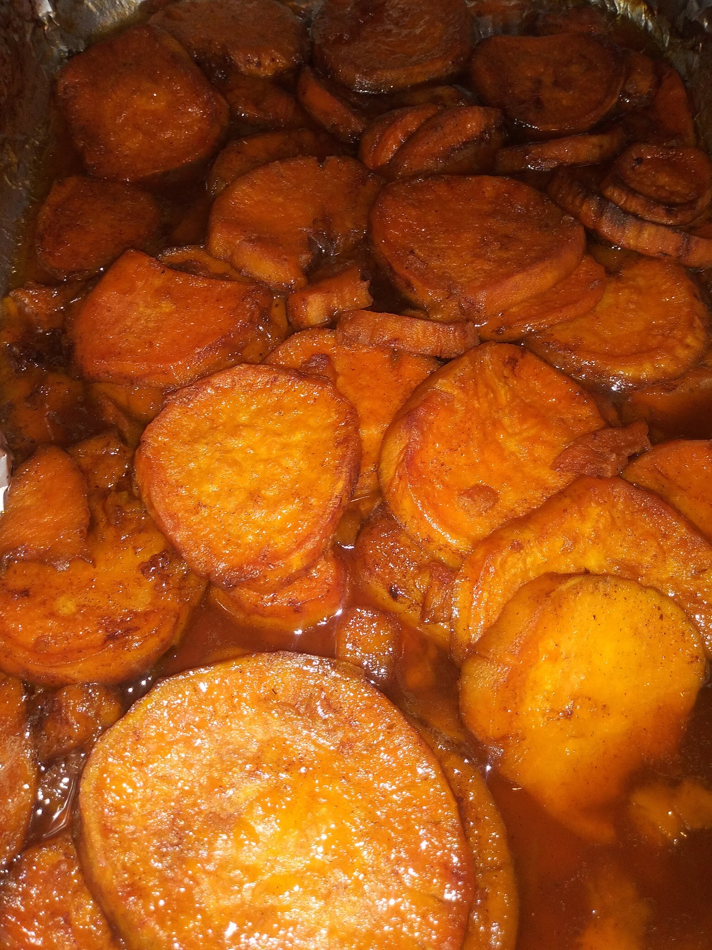 Fresh Candied Yams