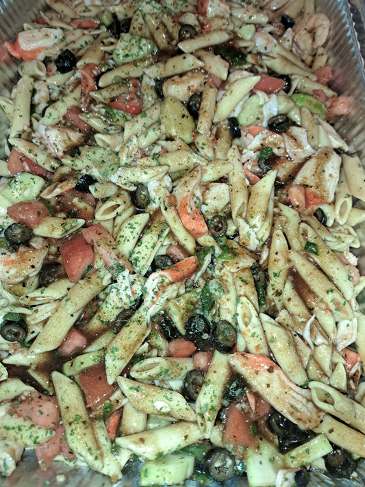 Seafood Pasta Salad (Long Pan)