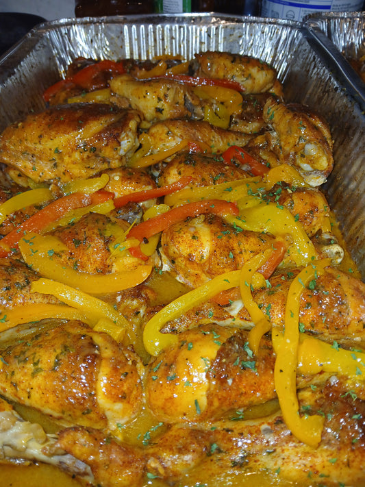 Baked Chicken (Dark, 100 Piece)