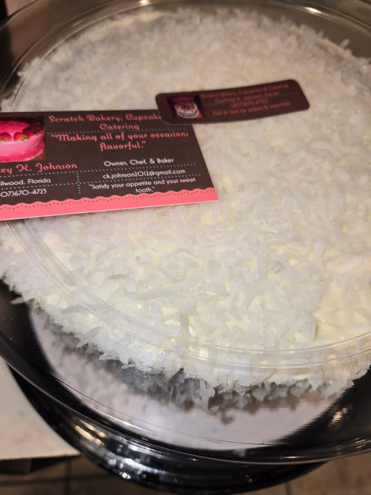 3-Layer Coconut Cake