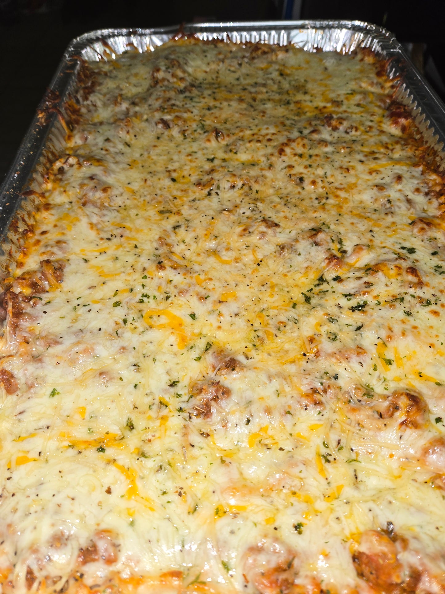 Baked Spaghetti (small pan)