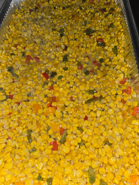 Sweet and Savory Corn (Long Pan)