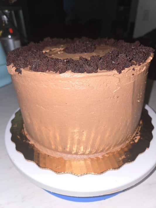 3-Layer Double Chocolate Cake