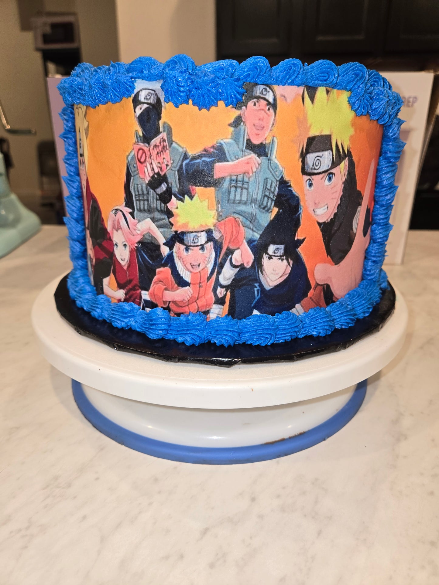 3-Layer Custom Cake ( with 1 edible image, 8-Inch)