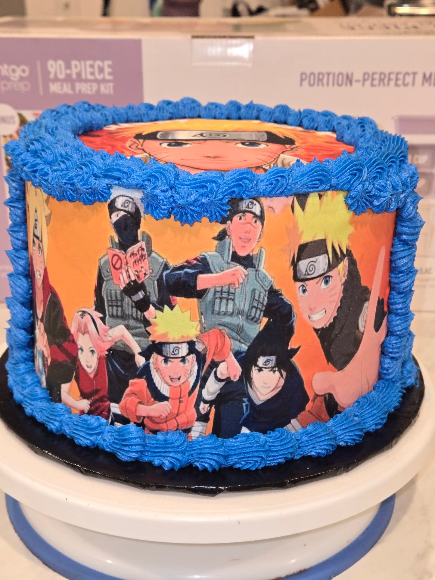 3-Layer Custom Cake ( with 1 edible image, 8-Inch)