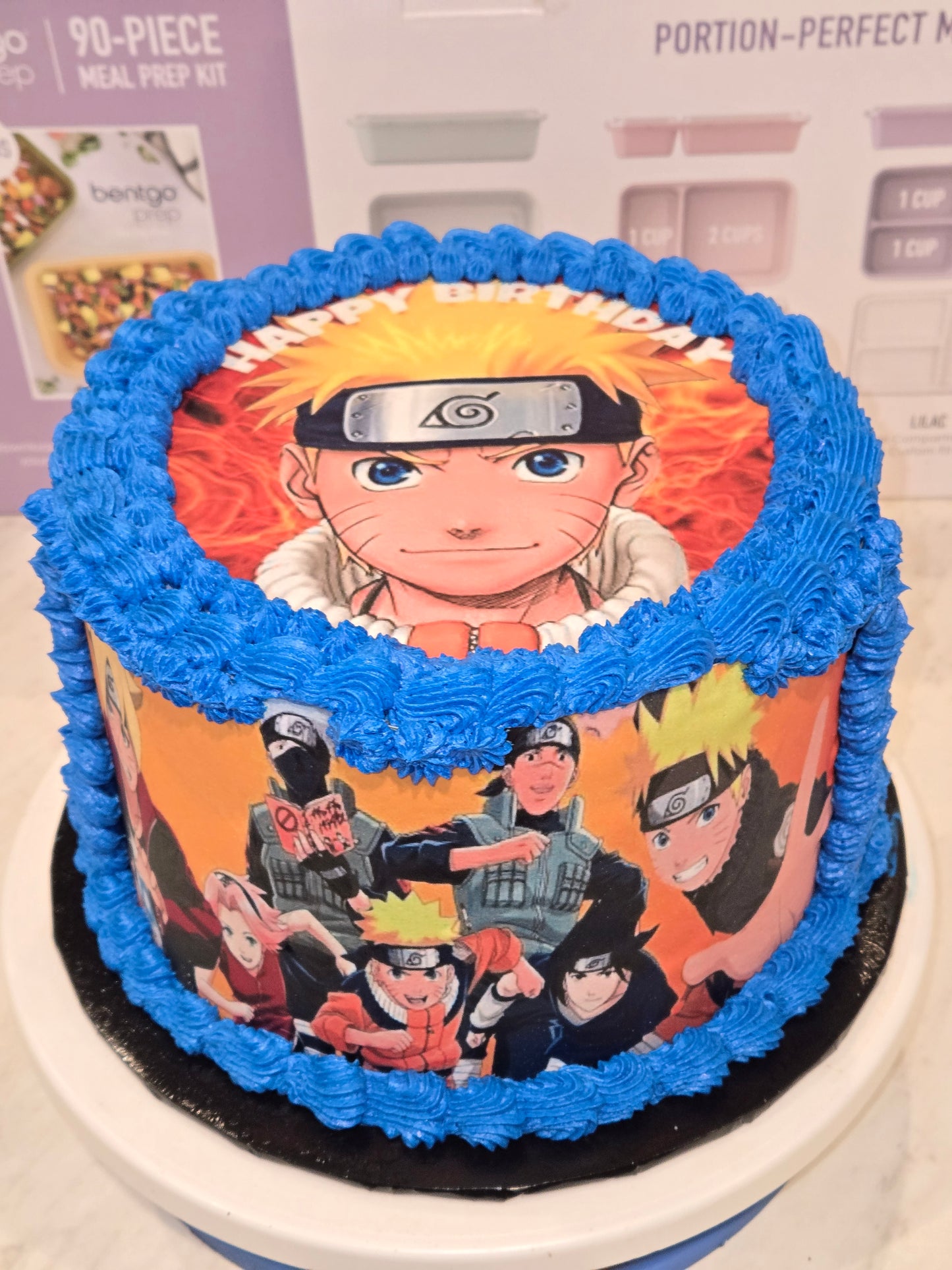 3-Layer Custom Cake ( with 1 edible image, 8-Inch)