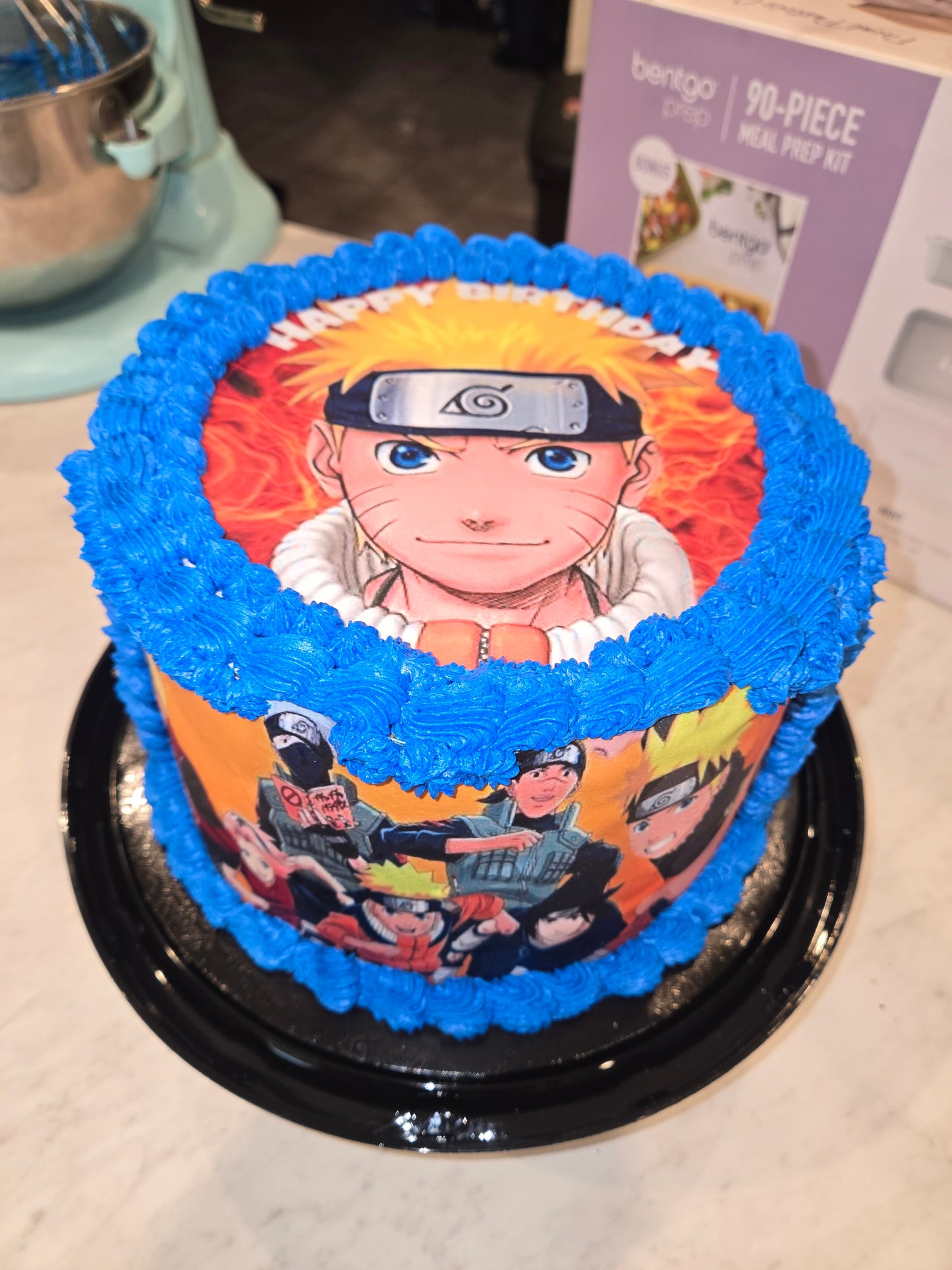 3-Layer Custom Cake ( with 1 edible image, 8-Inch)