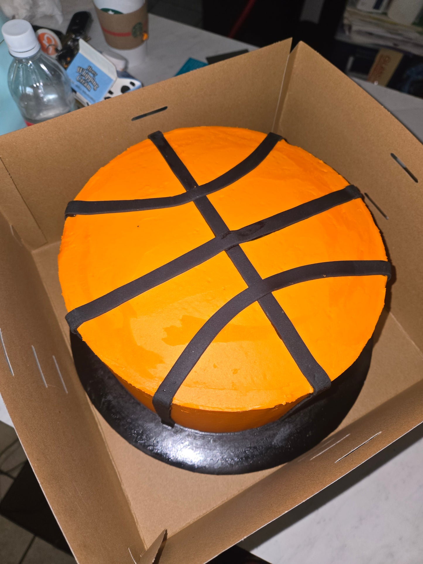 3-Layer Custom Cake (no edible image, 8-inch, simple designs)