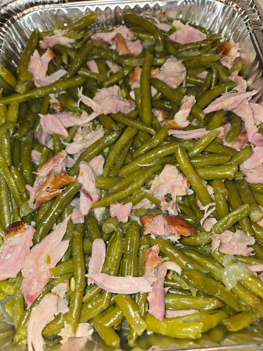 Fresh Southern Style Green Beans (Long Pan)
