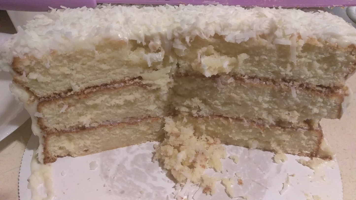 3-Layer Coconut Cake