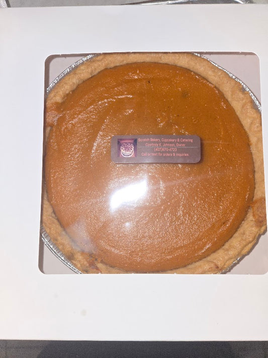 Sweet Potato Pie (Deep Dish)